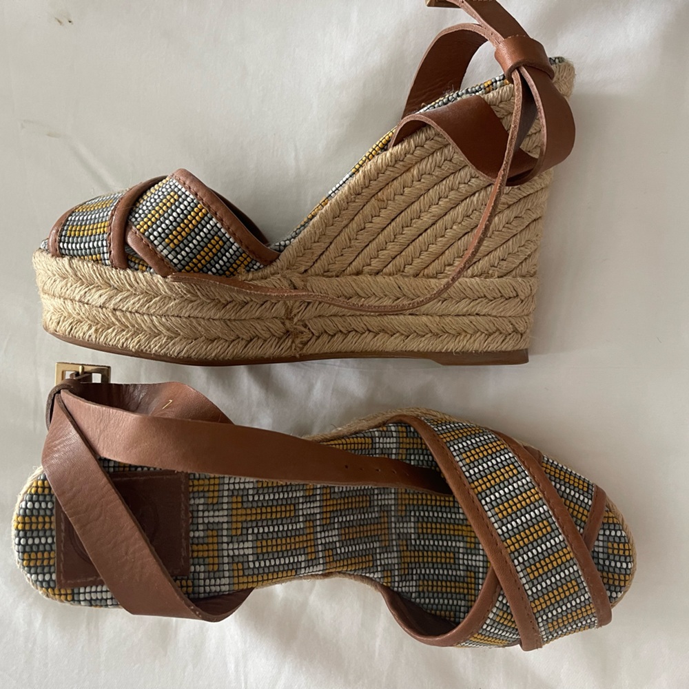 Tory Burch espadrille wedges